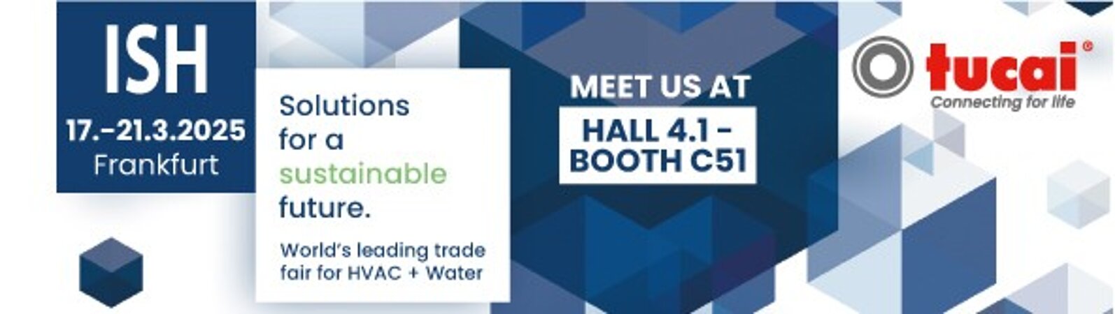 Tucai Gruppe: Besuchen Sie uns auf der ISH