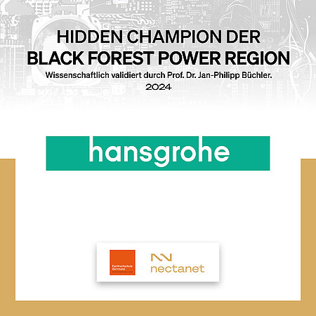 Hansgrohe Group gehört zu den Hidden Champions der Region