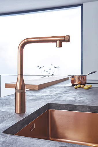 GROHE Küchenportfolio: Nachhaltigkeit, Genuss und Design vereint