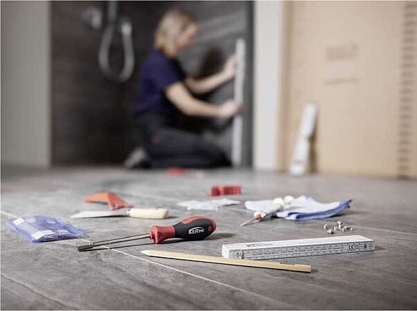 Kermi Duschdesign: Perfekt angepasst - Service nach Maß für Installateure