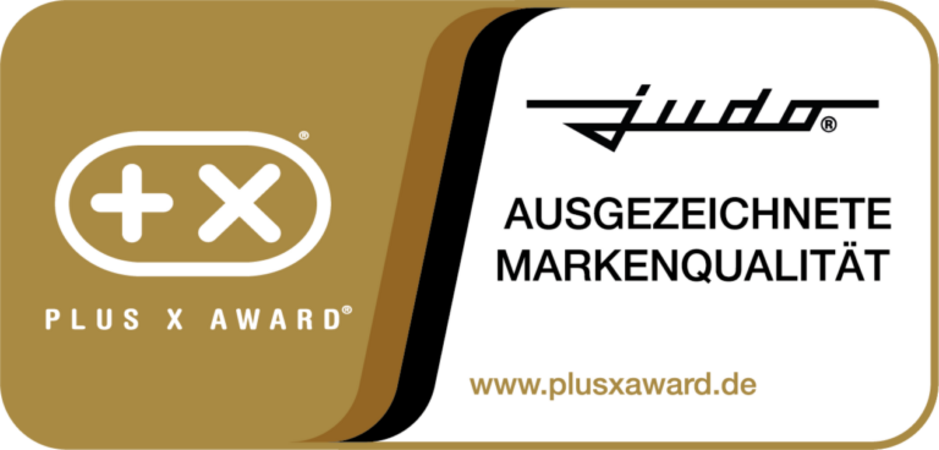 JUDO erhält PLUS X AWARD für ausgezeichnete Markenqualität 
