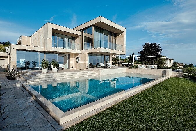 Dornbracht: Wohnkultur mit Weitblick - eine moderne Villa in der Schweiz