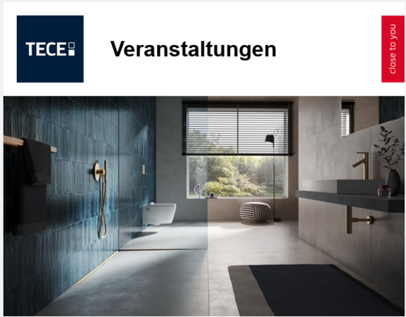 Alle TECE Events der nächsten zwei Monate auf einen Blick!