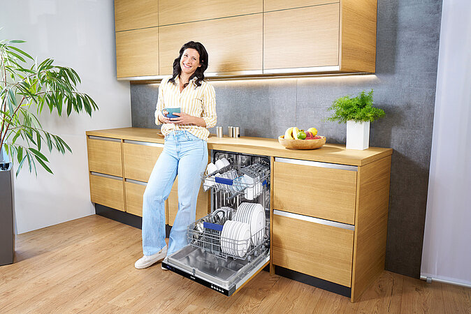 Planungsfreiheit für jede Einbausituation:  Der vollintegrierte Geschirrspüler von ORANIER