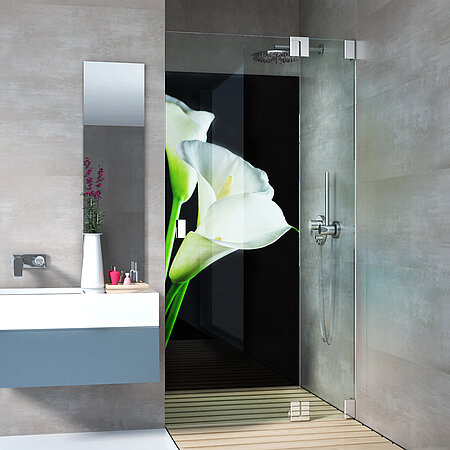 Neue Designs und Features für die Leuchtwand-Serie HELENE von glassdouche