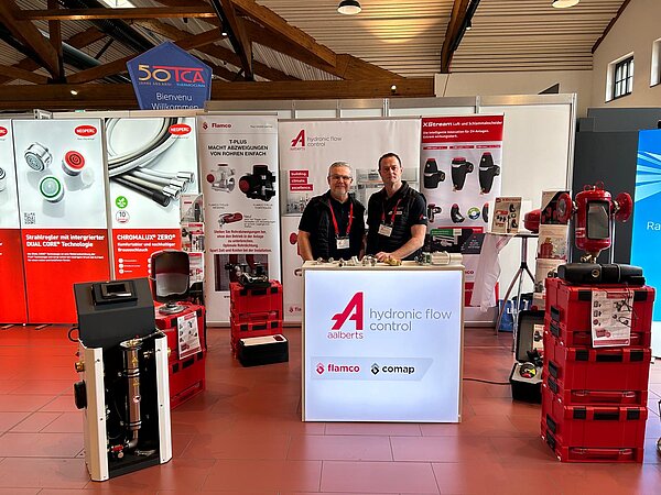 Aalberts hfc beim Messeforum in Safenwil