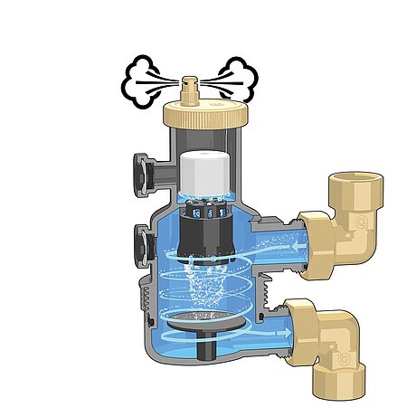 Caleffi XF und Caleffi HED für Wärmepumpenanlagen