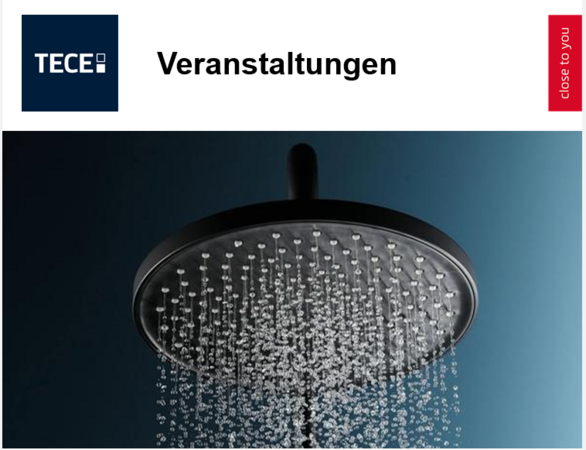 Alle TECE Events der nächsten zwei Monate auf einen Blick!