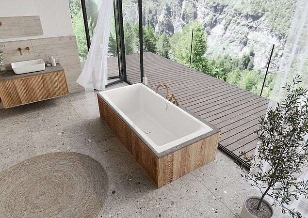 Schön und komfortabel baden: Kaldewei Puro Next
