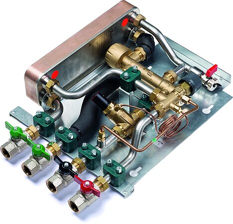 Neue, kompakte Taconova Frischwarmwasserstation  TacoTherm Fresh Femto2 