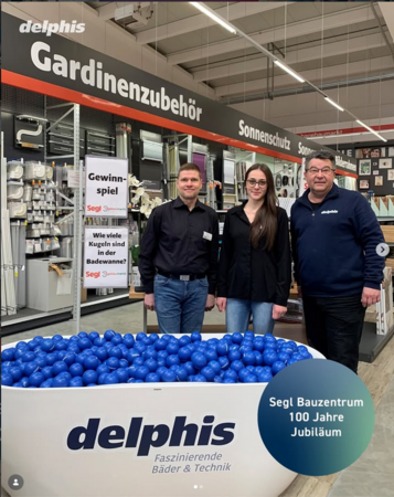nordwesthaustechnik: 100 Jahre Segl Bauzentrum – herzlichen Glückwunsch! 🎈