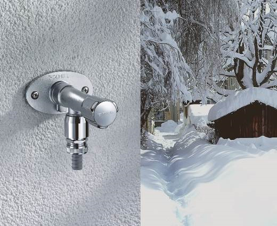 SCHELL: Frostschäden an Wasserleitungen in Neubau und Gebäudebestand vermeiden