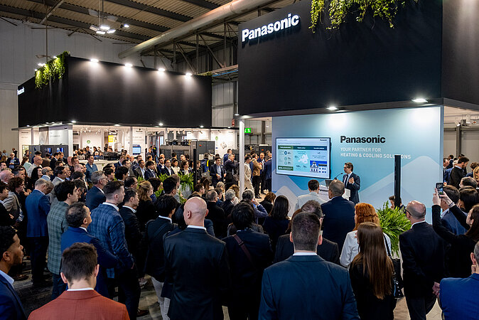 Panasonic treibt Europas Energiewende auf der MCE 2026 voran.
