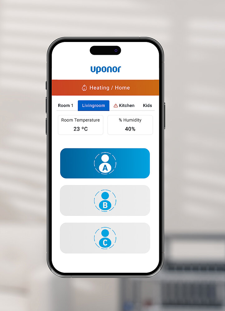Schnelle Installation: Die einfache Aufrüstung bestehender cloud-vernetzter Uponor Smatrix Pulse Systeme spart Arbeitskosten und minimiert Störungen während der Installation. Quelle: GF Building Flow Solutions