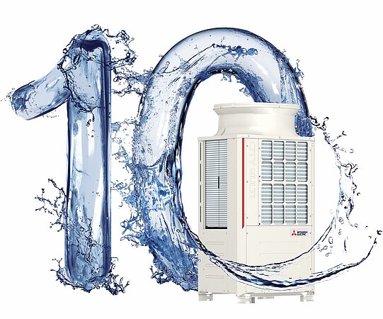 Mitsubishi Electric feiert rundes Jubiläum seiner Klimarevolution