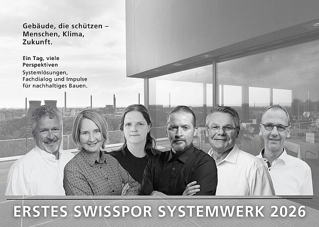 swisspor Deutschland lädt zum ersten Systemwerk 2026 nach Essen ein