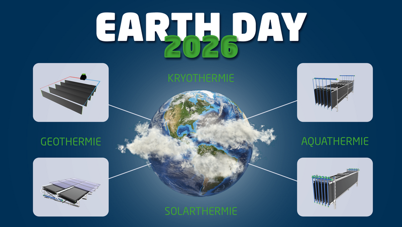13.000 m2 heizen und kühlen ganz ohne Öl und Gas? Earth Day 2026 – gemeinsam für eine lebenswerte Zukunft