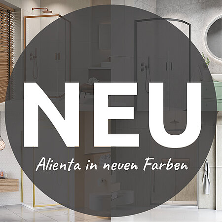 RADAWAY: Neue Oberflächenausführungen für die Serie Alienta