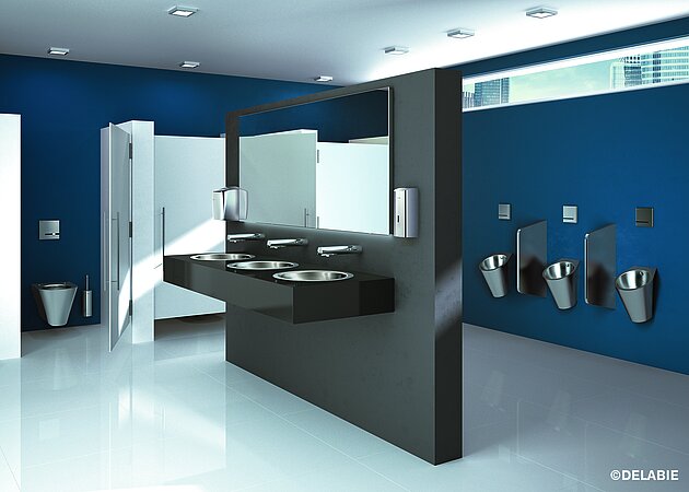 DELABIE: Erleben Sie die Zukunft des öffentlichen Sanitärraums hautnah 