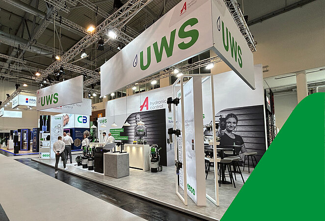UWS auf der IFH/Intherm – Halle 5  Stand 5.201