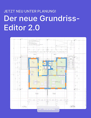 autarc: Grundriss Editor 2.0 - Heizlastplanung direkt auf Basis des Grundrisses