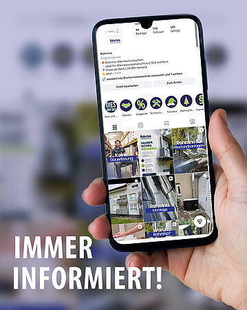Rohrrino: Immer bestens informiert!