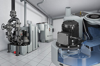 Abwasser unter der Rückstauebene: Ein Fall für die Hebeanlagen und Pumpstationen von ACO Haustechnik. Bildquelle: ACO Haustechnik