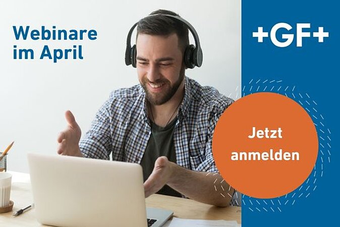 GF / Uponor | Unsere Webinare im April 