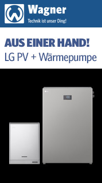 Alles aus einer Hand: Die LG Monoblock-Luft-Wasser-Wärmepumpe R290 (Propan) sowie LG PV-Wechselrichter und Batterien!