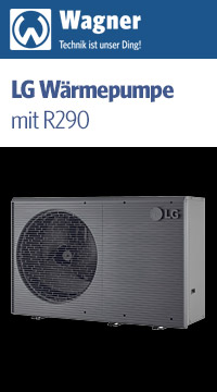 Alles aus einer Hand: Die LG Monoblock-Luft-Wasser-Wärmepumpe R290 (Propan) sowie LG PV-Wechselrichter und Batterien!
