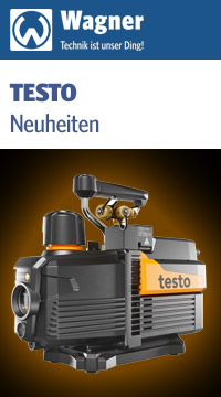 Neu im Sortiment: Testo 565i Vakuumpumpe sowie Abgasanalysegerät Testo 310 II EN!