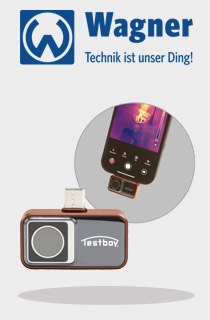 Nur noch bis 31.12.25: Aktionspaket Testboy Wärmebildkamera für’s Handy Typ TV 297 Smart + Testboy Testavit Schuki 6 Steckdosenprüfgerät!
